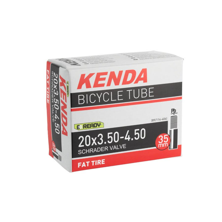 Cámara Kenda - 20 x 3,5 - 4,5 Válvula Schrader de bajo contenido de plomo