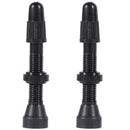 WTB Aluminum TCS Tubeless Valves: 34mm Black Pair