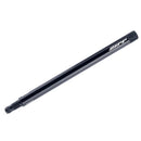 Extensor de válvula moleteado de aluminio Zipp Tangente - 65 mm 808 (1 pieza, válvula Presta extraíble, color negro)