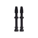 EVO Tubeless Valves Tubeless Valve Presta 44mm Black Pair