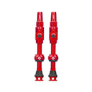 Muc-Off Big Bore Lite Tubeless Valve 75mm Pair - Red