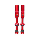 Muc-Off Big Bore Hybrid Tubeless Valve 75mm Pair - Red