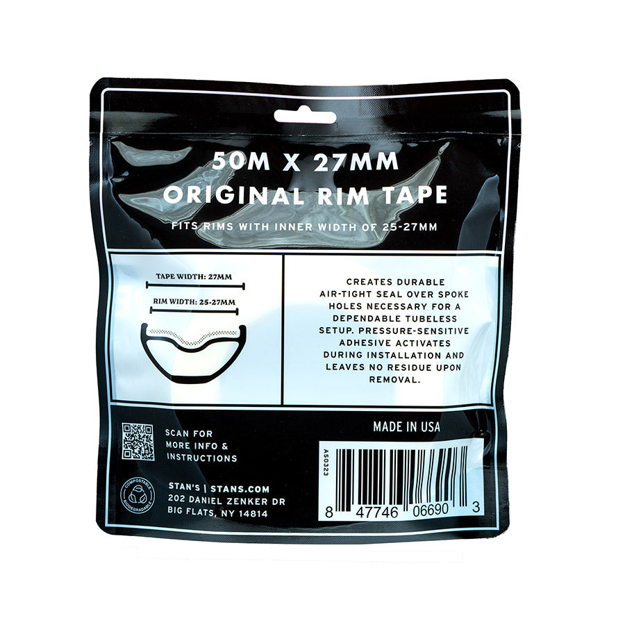 Stan's No Tubes Tubeless Rim Tape