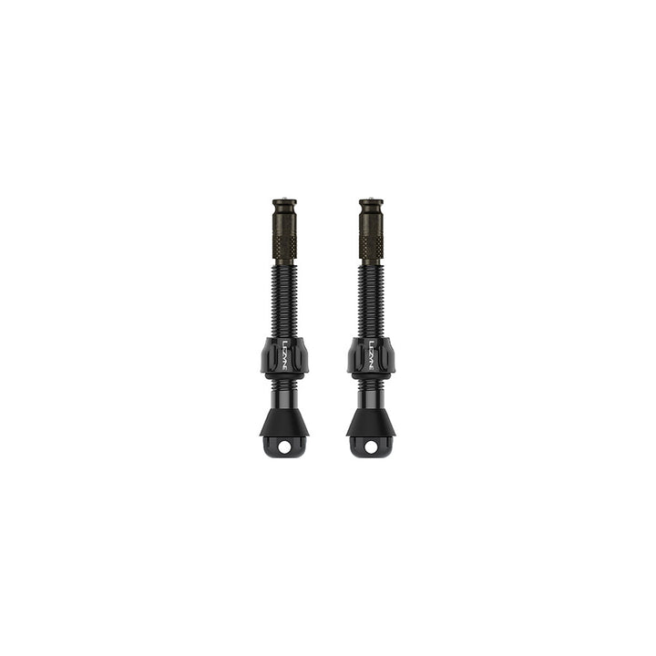 Par de válvulas sin cámara Lezyne Clik TLR Pro de 44 mm, color negro