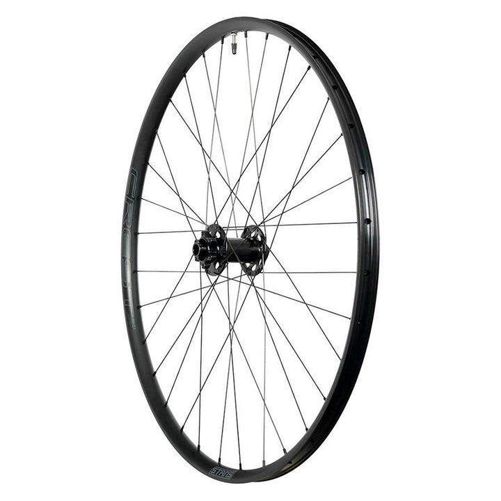 Stans Crest MK4 Front Wheel - 27.5 15 x 110mm 6-Bolt Black