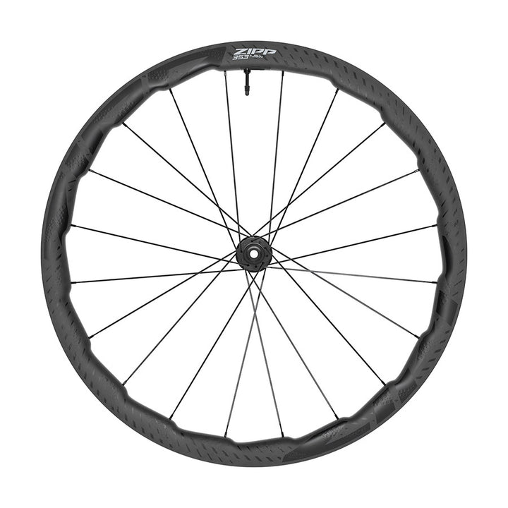 Rueda delantera Zipp 353 NSW - 700 12 x 100 mm, carbono sin cámara y con bloqueo central, con sensor de rueda B1