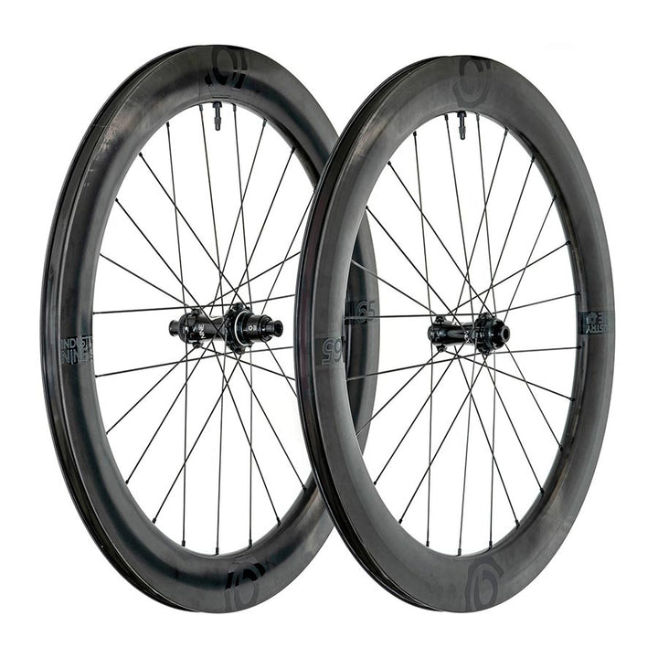 Rueda delantera y trasera Industry Nine Solix SL i9 65 700C / 622 Orificios: F: 24 R: 24 F: 12 mm R: 12 mm F: 100 R: 142 Disco Center Lock Shimano Road 11 Set