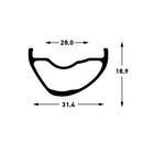 Stans Arch MK4 Rim - 29 Disc Black 32H