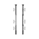 Radios Zipp Sapim CX-Sprint de tiro recto, negros, 272 mm, 3 unidades