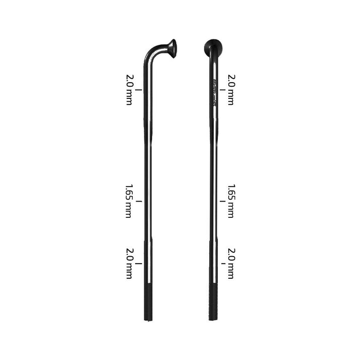 Zipp Sapim D-Light Spokes J-Bend Black 282mm 3pcs