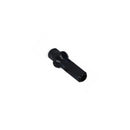 Boquillas cuadradas dobles de aluminio Polyax de Industry Nine Diámetro: 2.0 Longitud: 16 Negro