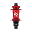 Buje trasero Industry Nine Hydra Classic Boost 6B Disc de 28 agujeros y 12 mm TA de 148 mm Shimano Micro Spline rojo
