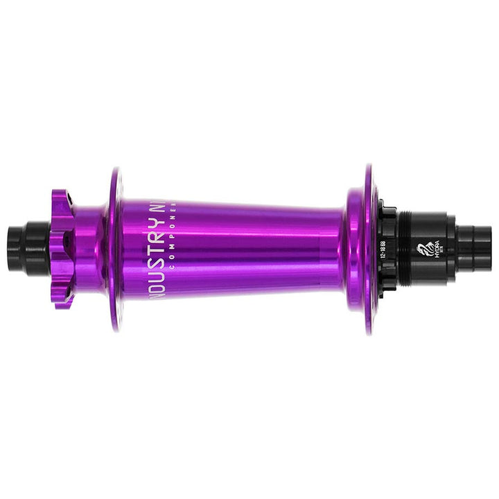 Industry Nine Hydra Classic Rear Hub - 12 x 148mm 6-Bolt Micro Spline Purple 32H