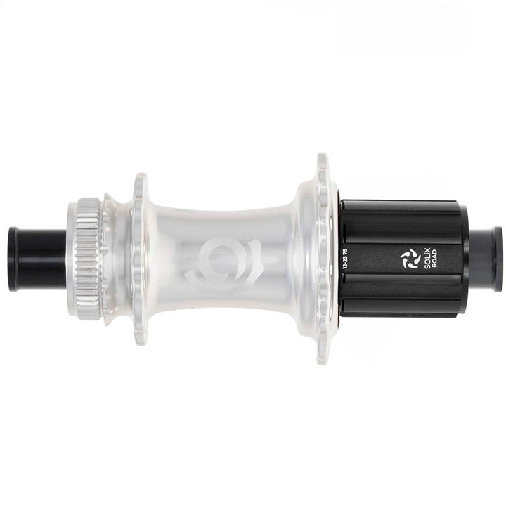 Buje trasero Industry Nine Solix G Classic HG11 Disc, 24 agujeros, 12 mm, TA, 142 mm, Shimano HG 11, plateado
