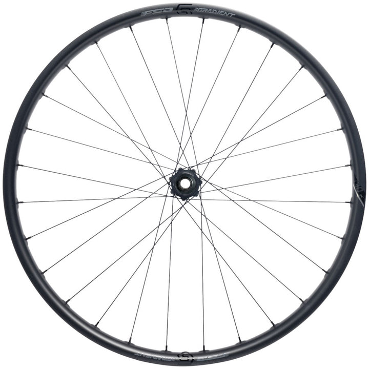 Full Speed Ahead Gradient Carbon i30 Front Wheel - 29" 15 x 110mm 6-Bolt BLK Carbon BLK
