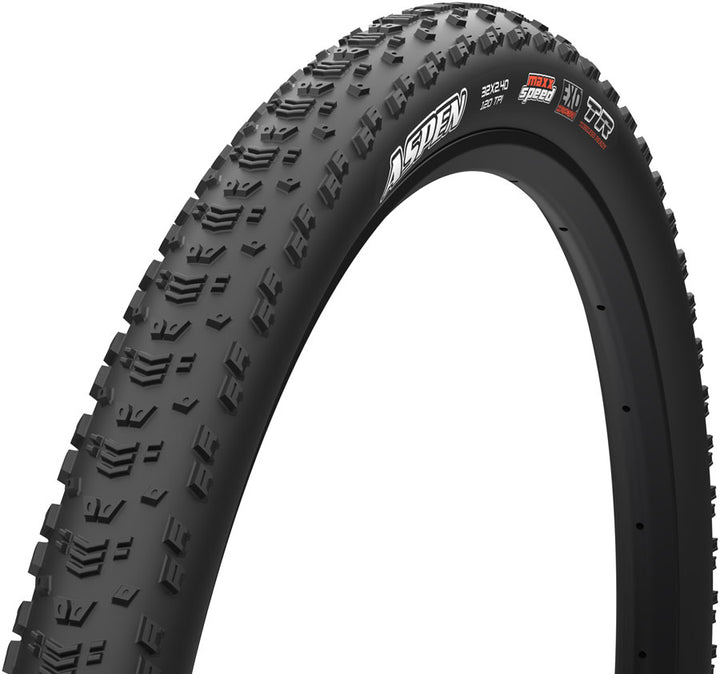 Maxxis Aspen Tire - 32 x 2.4 Tubeless Folding Black MaxxSpeed EXO