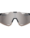 100% Hypercraft Sunglasses - Matte Black Soft Gold Mirror Lens
