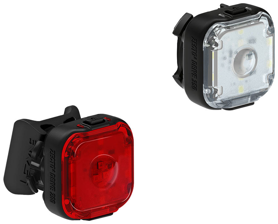 Lezyne Zecto Drive 350 Plus/Zecto Drive 200 Plus Headlight/Taillight Set