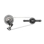 SRAM XX SL T-Type Eagle AXS Power Meter Groupset 165mm Blk