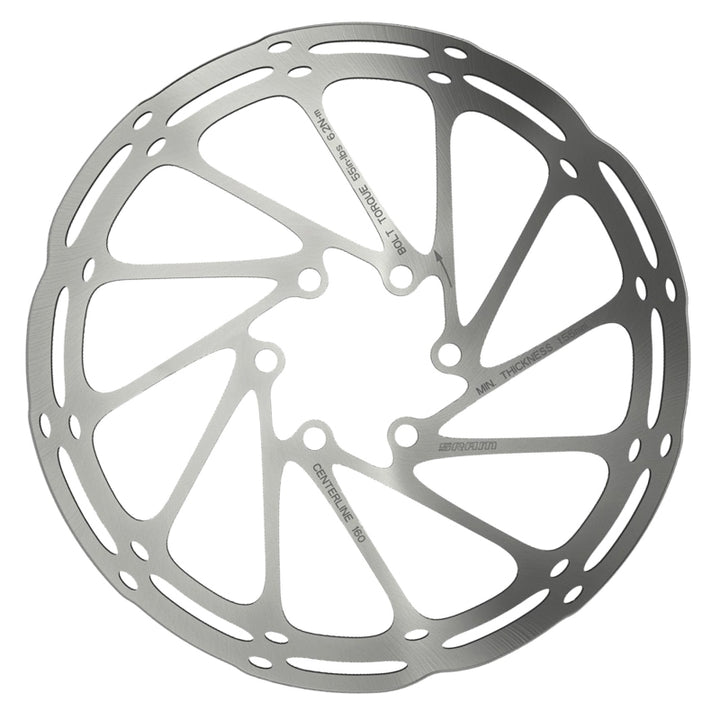 SRAM CenterLine 6-Bolt Rotor Rounded 220mm