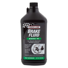Líquido de frenos de aceite mineral Finish Line - 32 oz