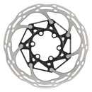 SRAM Centerline X Disc Brake Rotor - 140mm 6-Bolt Steel Bolts Silver/Black