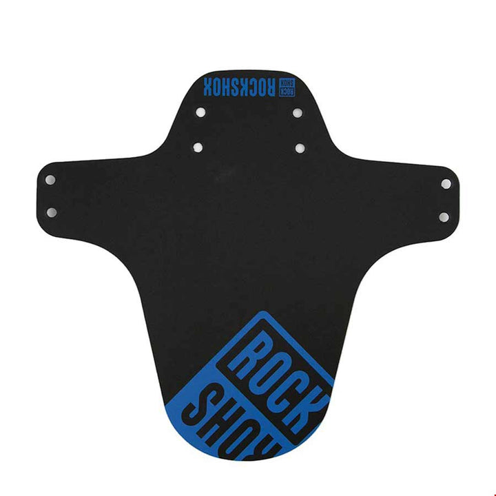 Guardabarros de horquilla RockShox MTB negro con estampado azul brillante