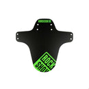 Guardabarros de horquilla RockShox MTB negro con estampado verde neón