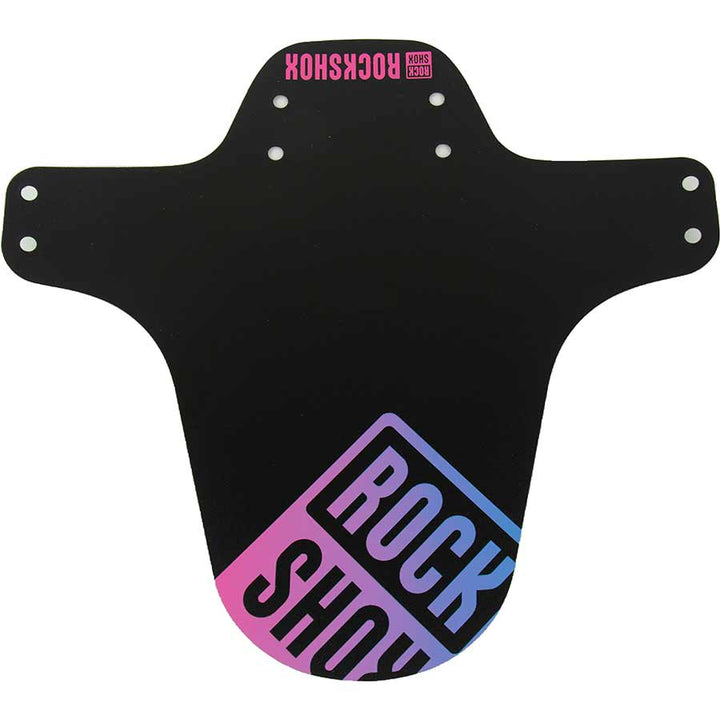 Guardabarros delantero RockShox Fender 26-29 rosa/azul degradado
