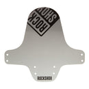 Guardabarros delantero RockShox Fender 26-29, color plata/blanco degradado