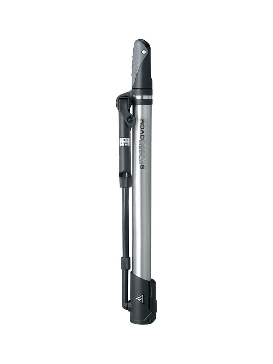 Topeak Road Morph Mini Pump with Gauge - 140psi Silver/Black