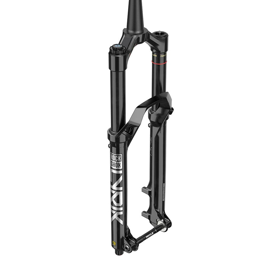 RockShox Lyrik Ultimate Charger 3 RC2 Suspension Fork - 27.5&quot; 160 mm 15 x 110 mm 37 mm Offset Gloss BLK D1