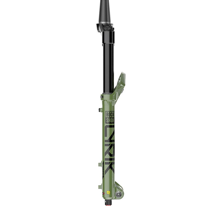 RockShox Lyrik Ultimate Charger 3 RC2 Suspension Fork - 27.5" 160 mm 15 x 110 mm 37 mm Offset Green D1