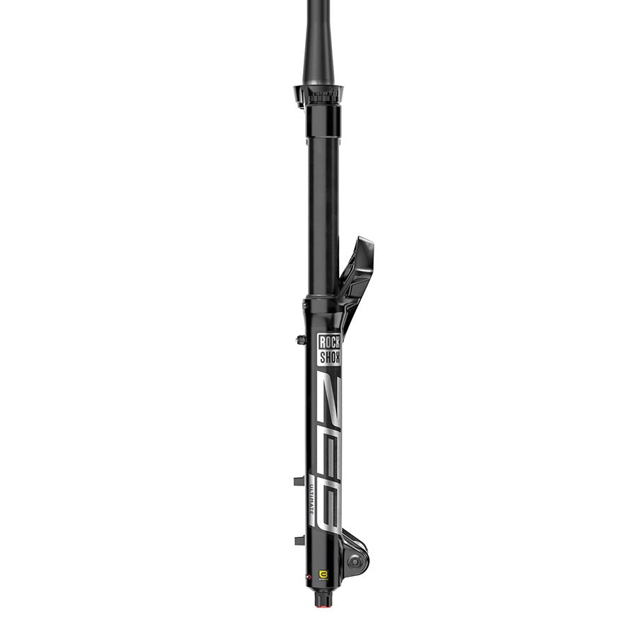 RockShox ZEB Ultimate Charger 3 RC2 Suspension Fork - 27.5&quot; 180 mm 15 x 110 mm 44 mm Offset Gloss BLK A2