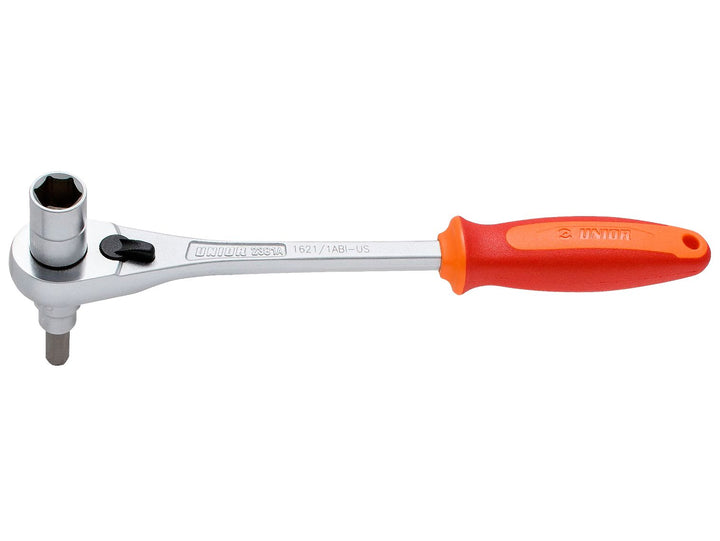Llave de trinquete para pedalier Tool Unior de 8 mm hexagonal/14 mm