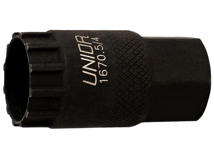 Herramienta Unior para extraer el anillo de bloqueo del cassette Shimano