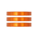 Espaciador para auriculares iRiX de Industry Nine (1-1/8"), altura: 5 mm, aluminio, color naranja, 3 unidades