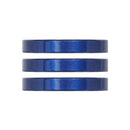 Industry Nine iRiX Headset Spacer 1-1/8 Height: 5mm Aluminum Blue 3pcs