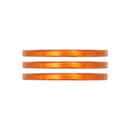 Industry Nine iRiX Headset Spacer 1-1/8 Height: 2.5mm Aluminum Orange 3pcs