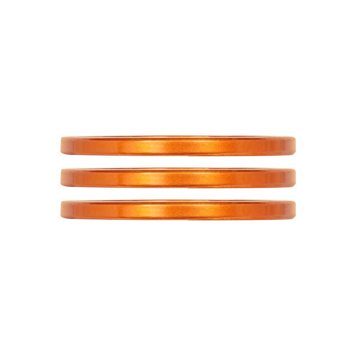 Industry Nine iRiX Headset Spacer 1-1/8 Height: 2.5mm Aluminum Orange 3pcs