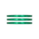 Industry Nine iRiX Headset Spacer 1-1/8 Height: 2.5mm Aluminum Green 3pcs