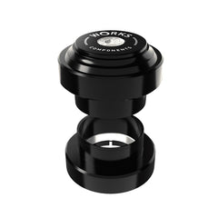 Componentes Works 1.0 EC34-EC34 Juego de dirección angular de 1 1/8: EC34/28.6 | EC34/30 Juego completo negro sin rosca externa de 1 88-96 mm