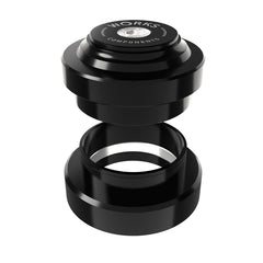 Componentes Works EC44-EC44 Juego de dirección angular de 1,5 grados: EC44/28,6 | EC44/40 Juego completo sin rosca externa, negro, 3 unidades, 110-119 mm