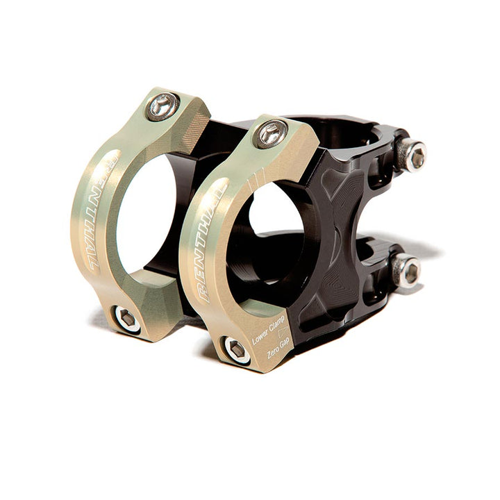 Potencia Renthal Apex - 40 mm 31,8" Abrazadera +/-6 1 1/8" Aluminio Negro/Dorado