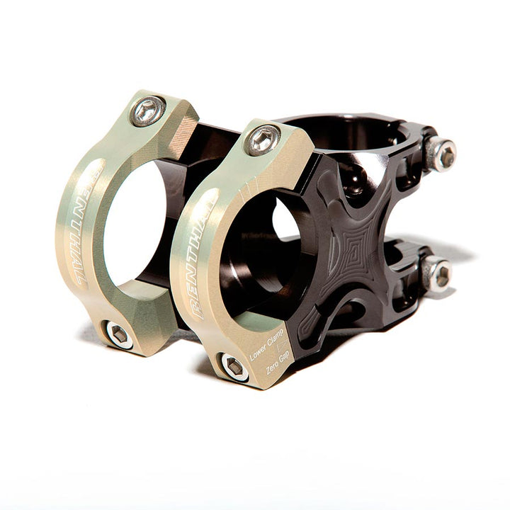 Potencia Renthal Apex - 50 mm 31,8 Abrazadera +/-6 1 1/8" Aluminio Negro/Dorado
