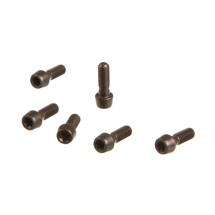Kit de pernos de acero para abrazadera de tubo de dirección Zipp Service Course/Service Course SL (negro)