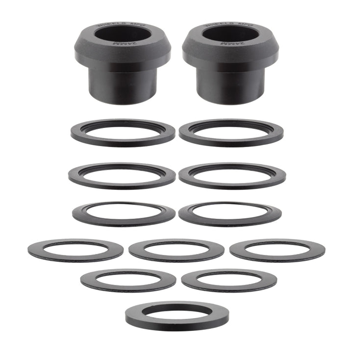 Wheels Manufacturing BB30/PressFit30 Universal Adaptor 24mm Spindle Cranks