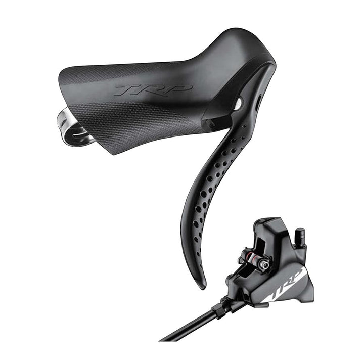 TRP Hylex RS Disc Brake Lever - Front Hydraulic 2-Piston Flat Mount BLK