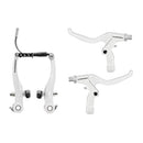 Promax TX V-Brake and Lever Set Front and Rear White