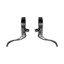 Tektro RL720 Cross Levers - 24mm Clamp Diameter Pair Gloss Black